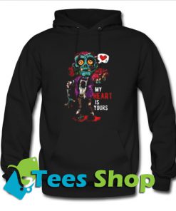 My Heart Is Yours Zombie Brains Valentines Day Hoodie_SM1