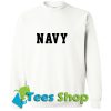 Navy Font Sweatshirt_SM1