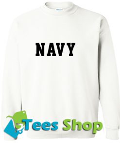 Navy Font Sweatshirt_SM1