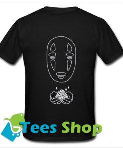 No Face Cute T Shirt back