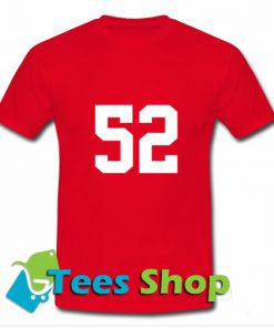 Number 52 T Shirt_SM1