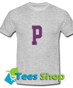 P Font T Shirt