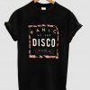 Panic! At The Disco Floral Muscle T Shirt_SM1