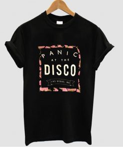 Panic! At The Disco Floral Muscle T Shirt_SM1