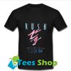 Rush tour '84 oversized T Shirt_SM1