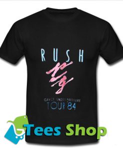 Rush tour '84 oversized T Shirt_SM1