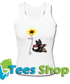 Toothless and hiccup Dragon Tank Top_SM1