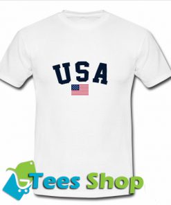 USA Flag T Shirt_SM1