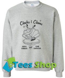 Clacks 'n' Clams Sweatshirt_SM1
