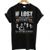 If Lost Please Return To Backstreet Boys T shirt