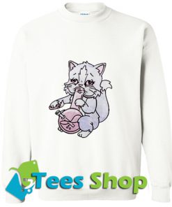 Pastel Bong Cat Sweatshirt_SM1