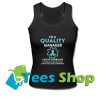 Quality manager Racerback Tank Top_SM1