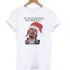 Snoop Dogg Christmas Santa T