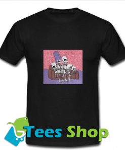 The Simpsons Skeleton T-Shirt_SM1