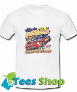 Vtg Jeff Gordon Fire Storm 24 Nascar T-Shirt_SM1