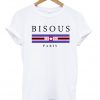 Bisous 1990 Paris T Shirt Ez025