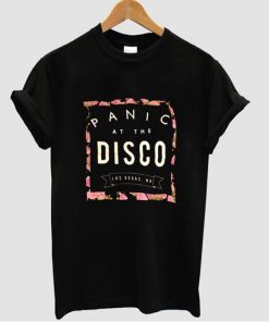 Panic! At The Disco Floral Muscle T Shirt Ez025