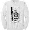 SKELFIE Skeleton taking a Selfie Sweatshirt