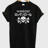 Weezer Skull And Crossbones T Shirt