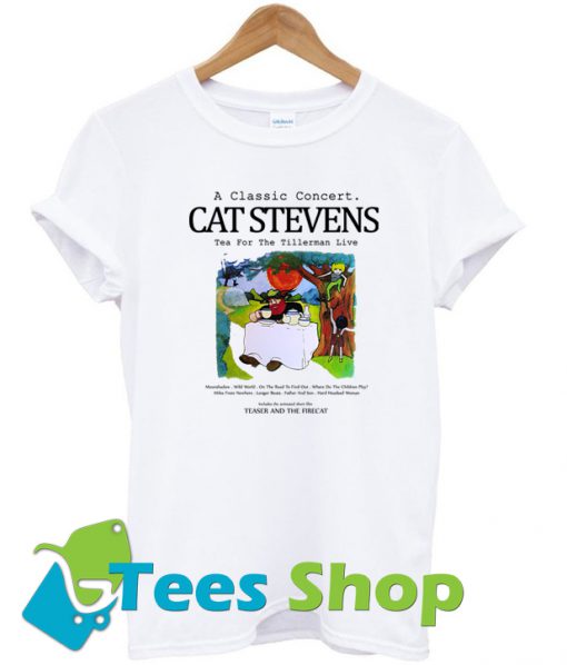 cat stevens t shirt Ez025