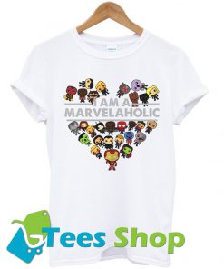 i am a marvelaholic T Shirt Ez025