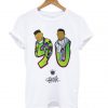 Chunk Fresh Prince 90 print Retro T shirt