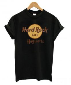 Harry Potter hard Rock cafe Hogwarts T shirt