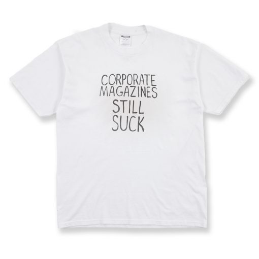 Kurt Cobain Corporate Magazines Suck T Shirt