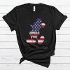 Mickey Mouse USA Flag T Shirt