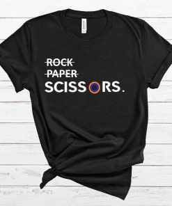 Rock Paper Scissors Lesbian Pride T Shirt