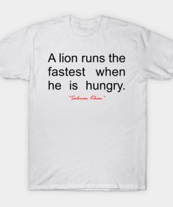 A lion runs T Shirt AT