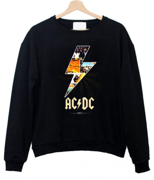 AC DC 1973 Sweatshirt (TM)