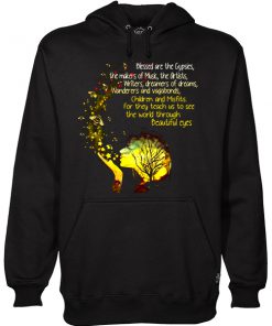 Blessed Are The Gypsies The Makers Of Music The Artists Writers And Vagabonds Beautiful Eyes Hoodie AT