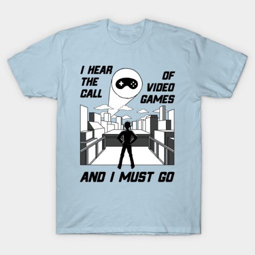 Boy Gamer Video Games Calling Boy Gamers Gift T-Shirt AT