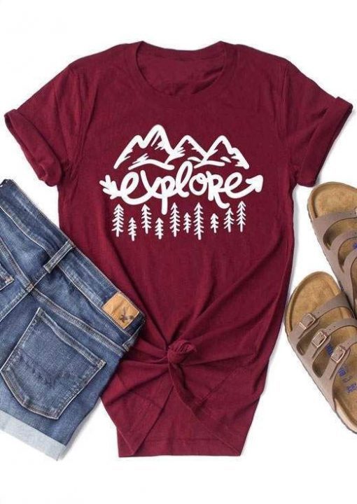 Explore Mountain Summer T-Shirt AT