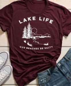 Lake Life Womens T-Shirt AT
