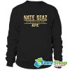 Nate Diaz Black Haymaker Tri-Blend Sweatshirt STW
