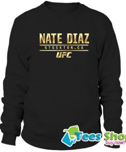 Nate Diaz Black Haymaker Tri-Blend Sweatshirt STW