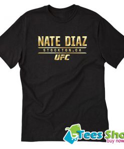 Nate Diaz Black Haymaker Tri-Blend T shirt STW.