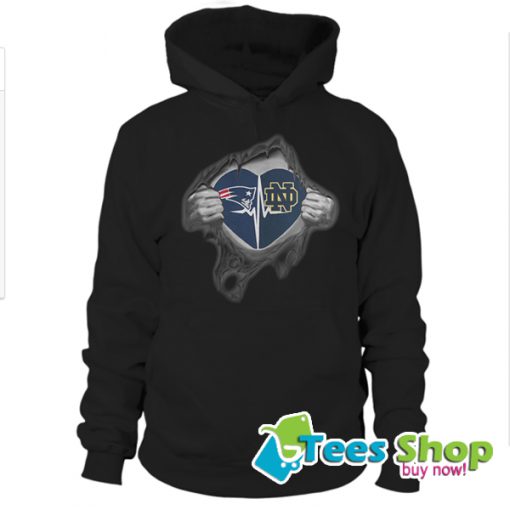 Patriots Notre Dame It’s In My Heart Inside Me Hoodie STW