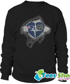 Patriots Notre Dame It’s In My Heart Inside Me Sweatshirt STW