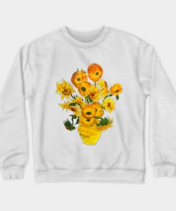 Sunflower Vincent Van Gogh Sweatshirt (TM)