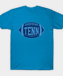 TENN Retro Football - Light Blue T-Shirt AT