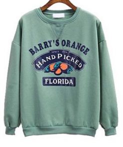 Barry’s Orange Florida Sweatshirt