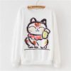 Cute Cat Rainbow Sweatshirt