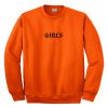 Girls Font Sweatshirt