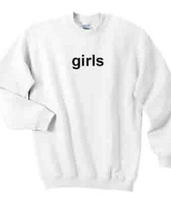 Girls Graphic Crewneck Sweatshirt