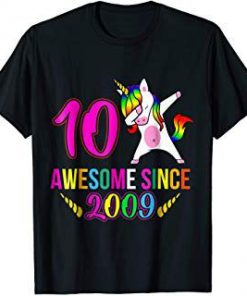 Awesome Since 2009 T-shirt SN