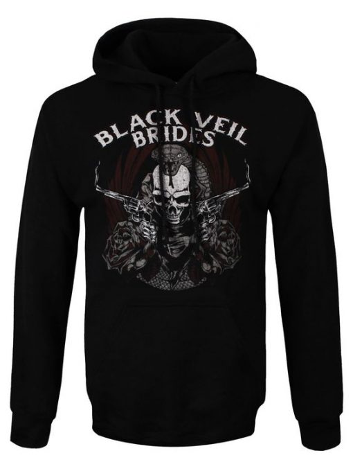 Black Veil Brides Roses Men’s Black Hoodie