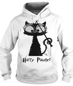 Black cat Harry Pawter shirt